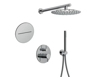 MY FUTURE - 5969 - Recessed stainless steel shower set by Rubinetteria Giulini - view 2